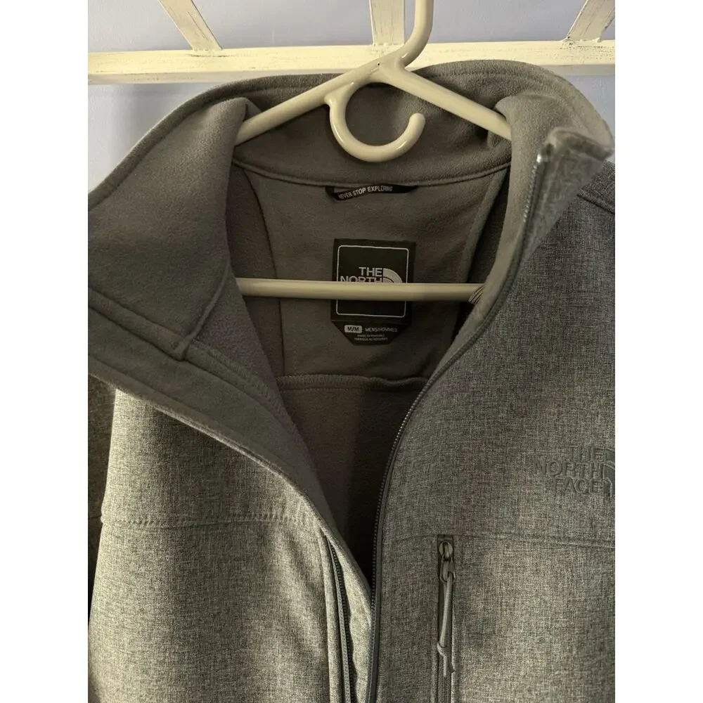 The North Face Mens WINDWALL Jacket Gray Sz Md